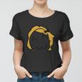 Silhouette Design Derp Meme Funny Troll Face Women T-shirt