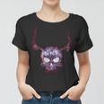Skull Deer Antler Halloween Scary - Bone Design Women T-shirt