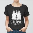 Stupid Tree Disc Golf Tshirt Women T-shirt