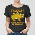 Tacocat Spelled Backwards Funny Cat Tshirt Women T-shirt