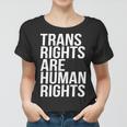 Transgender Trans Rights Are Human Rights V2 Women T-shirt