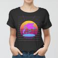Tropical Flamingo Vaporwave 80S Synthwave Summer Vaporwave Women T-shirt