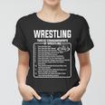 Twelve Commandments Of Wrestling Tshirt Women T-shirt