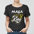 Ultra Maga King Crown Usa Trump 2024 Anti Biden Tshirt Women T-shirt