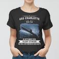 Uss Charlotte Ssn Women T-shirt