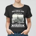 Uss Coral Sea Cv 43 Cva V2 Women T-shirt