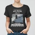 Uss Maine Ssbn V2 Women T-shirt