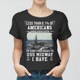 Uss Midway Cv 41 Cva 41 Sunset Women T-shirt