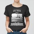 Uss Texas Bb 35 Battleship Women T-shirt