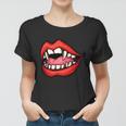 Vampire Mouth With The Most Attractive Vampire Design Women T-shirt