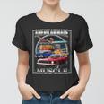 Vintage American Made Muscle Classic Cars And Diner Tshirt Women T-shirt