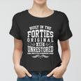 Vintage Classic Funny 80Th Birthday Gift Built In The 40S Forties Women T-shirt