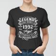 Vintage Scroll Legends Were Born In 1992 Aged Perfectly 30Th Birthday Women T-shirt