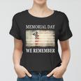 We Remember Funny Gift Salute Military Memorial Day Cute Gift Women T-shirt