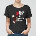 Womens Time For A Mega Pint Funny Sarcastic Saying Women T-shirt