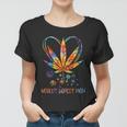 Worlds Dopest Mom Weed Leaf 420 Funny Mothers Day Gift Women T-shirt