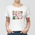 Cute Christmas Pattern Christmas Lovers Women T-shirt