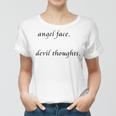 Angel Face Devil Thoughts V2 Women T-shirt