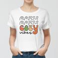 Funny Cozy Vibes Thanksgiving Fall Women T-shirt
