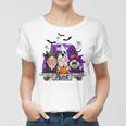 Gnomes Witch Truck Aunt Funny Halloween Costume Women T-shirt