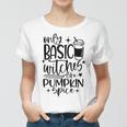 I Hate Pumpkin Spice Funny Basic Witch Halloween Women T-shirt