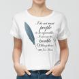 Jane Austen Funny Agreeable Quote Women T-shirt
