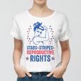 Patriotic 4Th Of July Stars Stripes Reproductive Right Women T-shirt