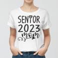 Senior Mom 2023 Cute Heart Marching Band Parent Class 2023 Women T-shirt