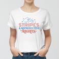 Stars Stripes Reproductive Rights Patriotic 4Th Of July 1973 Protect Roe Pro Choice Women T-shirt