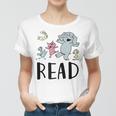 Teacher Library Funny Read Book Club Piggie Elephant Pigeons Women T-shirt