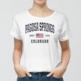 Womens Usa Flag Stars &Amp Stripes Pagosa Springs Colorado Women T-shirt