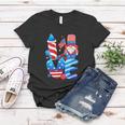 4Th Of July 2022 Patriotic Gnomes Funny Women T-shirt Unique Gifts