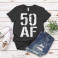 50 Af 50Th Birthday Women T-shirt Unique Gifts