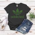 Addicted Weed Logo Tshirt Women T-shirt Unique Gifts