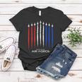 Air Force Us Veterans 4Th Of July Great Gift American Flag Meaningful Gift Women T-shirt Unique Gifts