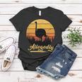 Allegedly Ostrich Retro Tshirt Women T-shirt Unique Gifts