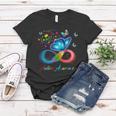 Autism Awareness Colorful Butterfly Women T-shirt Unique Gifts