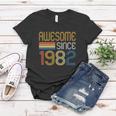 Awesome Since 1982 40Th Birthday V2 Women T-shirt Unique Gifts