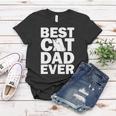 Best Cat Dad Ever Tshirt Women T-shirt Unique Gifts