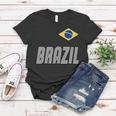 Brazil Soccer Team Jersey Flag Women T-shirt Unique Gifts