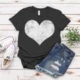 Cute Heart Valentines Day Vintage Distressed Women T-shirt Unique Gifts