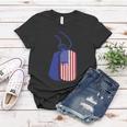 Dog Tag American Flag 4Th Of July Independence Day Patriotic Women T-shirt Unique Gifts