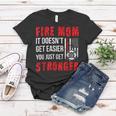 Firefighter Proud Firefighter Mom Fire Mom Of A Fireman Mother V2 Women T-shirt Funny Gifts