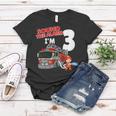 Firefighter Sound The Alarm Im 3 Years Old Firefighter Boy 3Rd Birthday Women T-shirt Funny Gifts