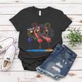 Flamingo 4Th Of July American Flag Flamingo Independence Women T-shirt Unique Gifts