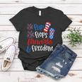 Flip Flops Fireworks And Freedom 4Th Of July Us Flag Women T-shirt Unique Gifts