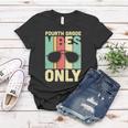 Funny Back To Schol Fourth Grade Vibes Only Women T-shirt Unique Gifts