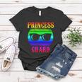 Funny Tee For Fathers Day Princess Guard Of Daughters Gift Women T-shirt Unique Gifts
