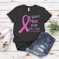 I Wear Pink For My Mom Breast Cancer Awareness Tshirt Women T-shirt Unique Gifts