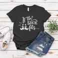 If The Shoe Fits Funny Halloween Quote Women T-shirt Unique Gifts